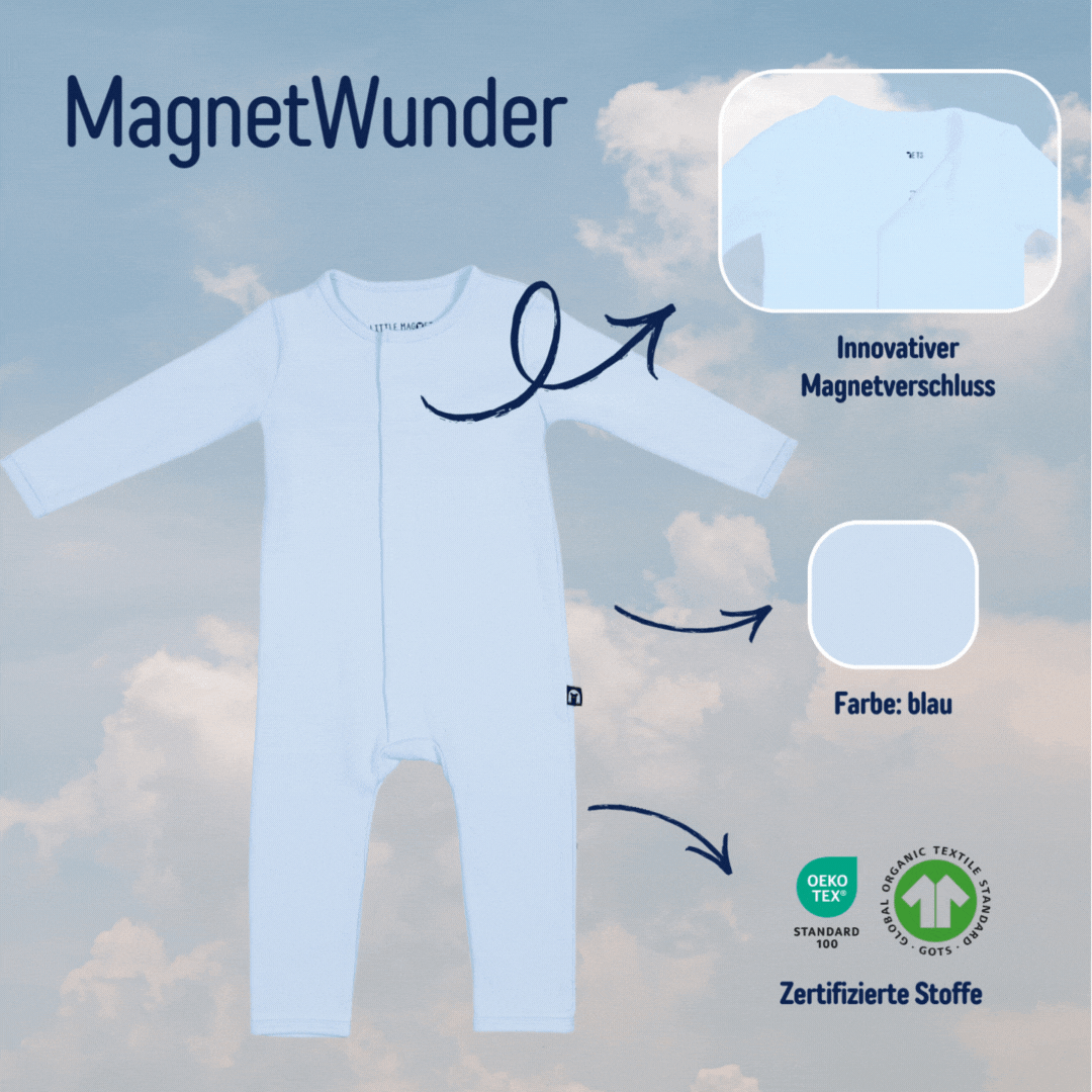 MagnetWunder Schlafanzug "blau"