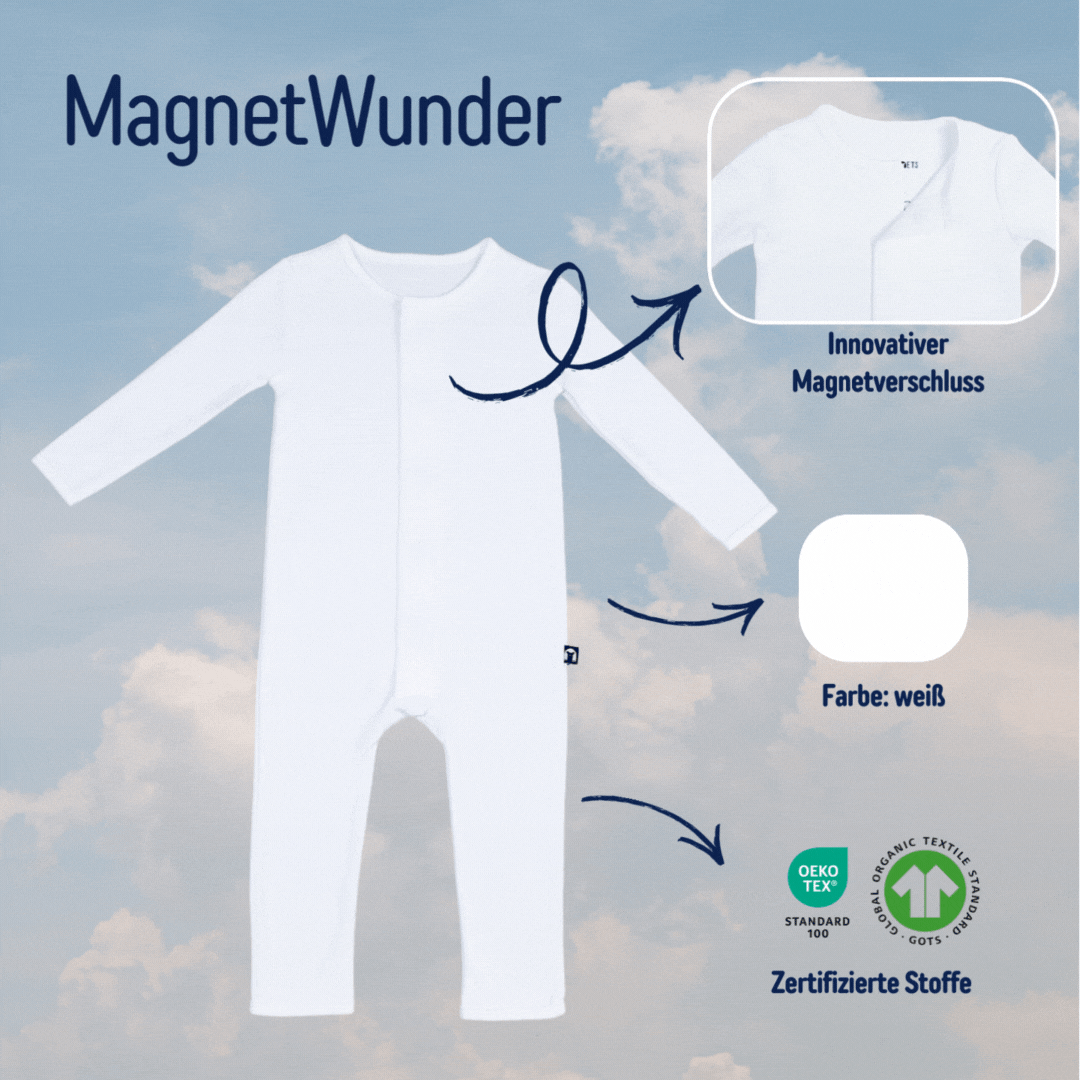 MagnetWunder Schlafanzug "weiß"